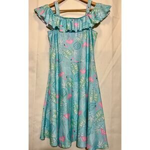 Extremely Me Kids Flamingo Dress Size 14/16.